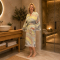 Bathrobe hammam women Oasis Multicolor