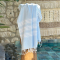 Fouta Travel size 3 Light Blue