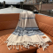 Hammamtowel Coconut  Beige - Blue