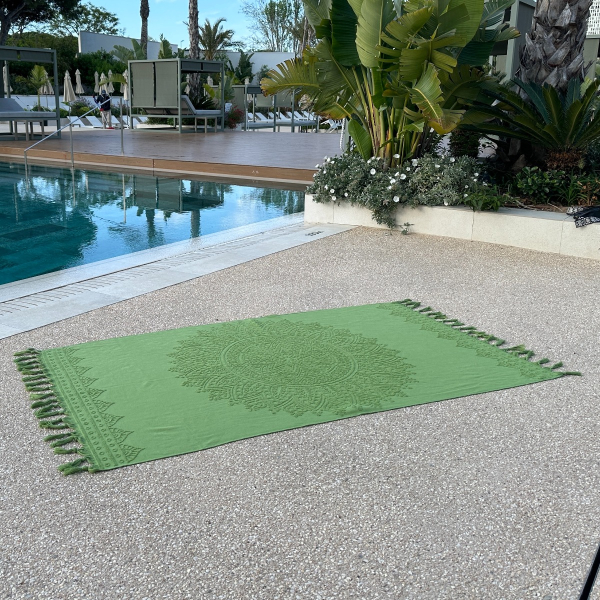 Hammam beachtowel Zennn Forestgreen