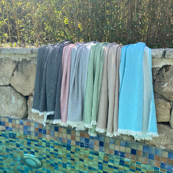 Hamamdoek Muslin  Turquoise
