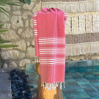 Hamamdoek
Travel size 3
Red