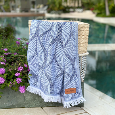 Hammamtowel
Botanic Art
Blue -Lavender