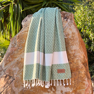 Hammamtowel Peacock Green