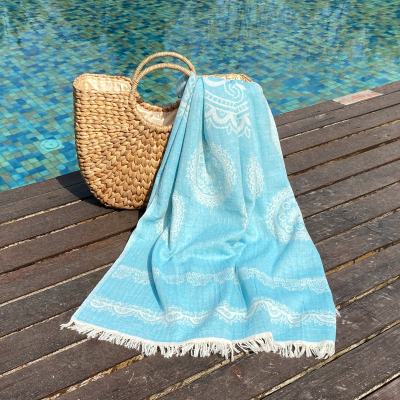 Hamamdoek Bohemia Turquoise